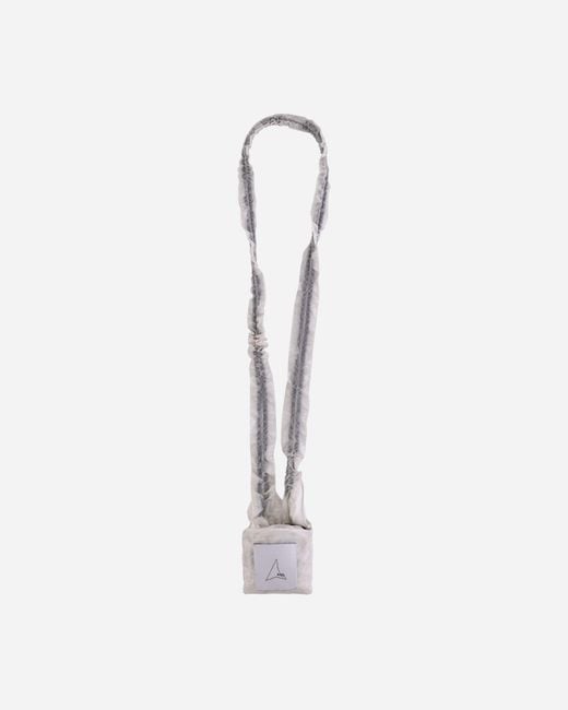 Roa White Laki Small Packable Knot Bag Wispy Clouds for men