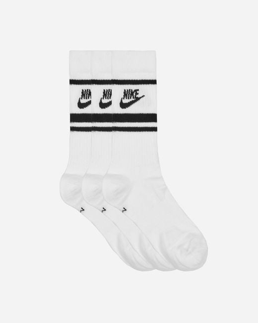 Nike Everyday Essential Crew Socks White / Black for men