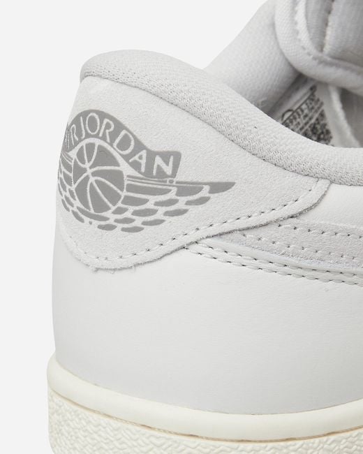 Nike Air Jordan 1 Low 85 Sneakers Summit White / Light Smoke Grey for men