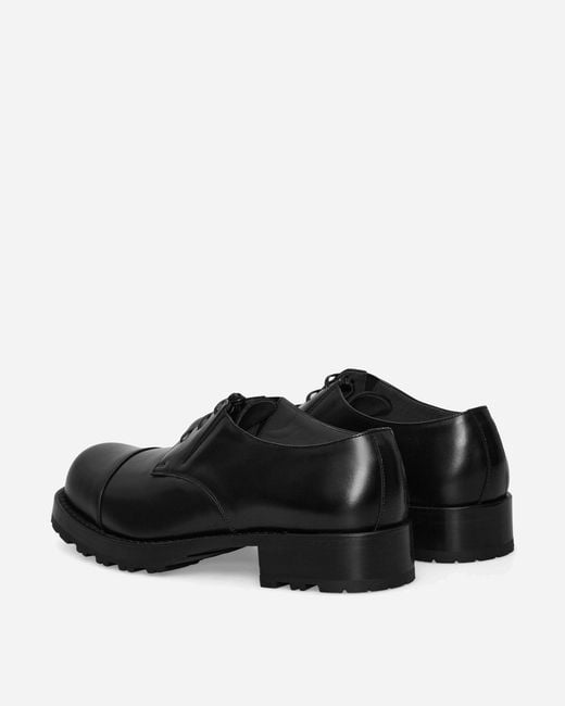 Random Identities Black Kicker Shoes for men