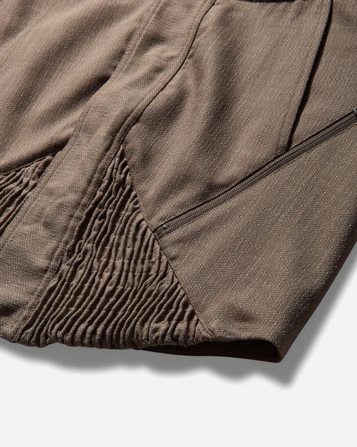 Kiko Kostadinov Men S Zafar Cropped Jacket Brown Oak for men