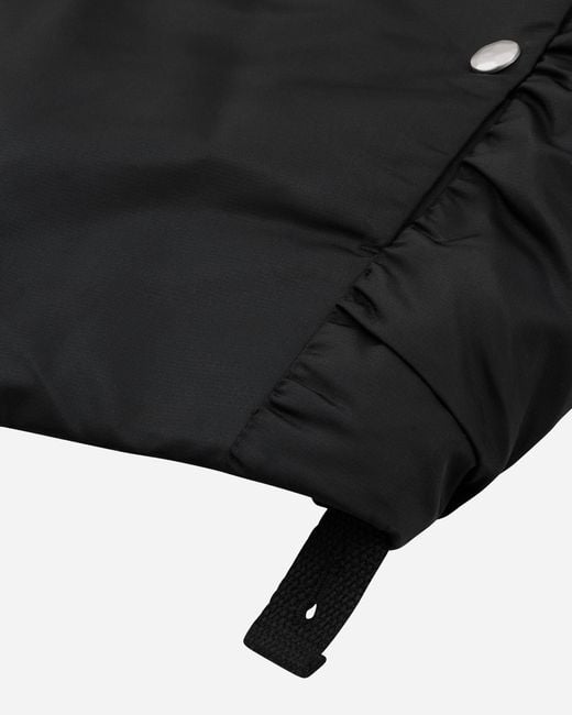 Oamc Peacemaker Black S Minimal Bomber Jacket for men