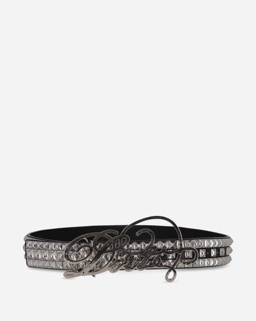 ASLAN WORLD Black Dirt Heavy Metal Belt Pitch / Onyx