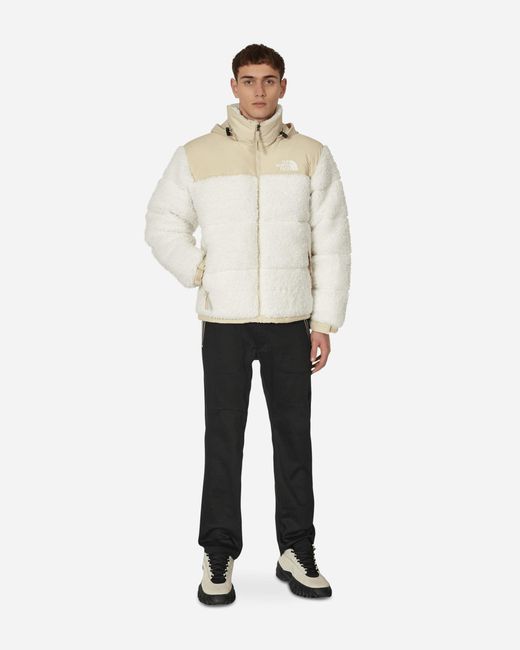 【THE NORTH FACE】 HIGH PILE NUPTSE JACKET GARDENIA WHITE THE NORTH FACE Down Jacket Gardenia White High Pile Nuptse