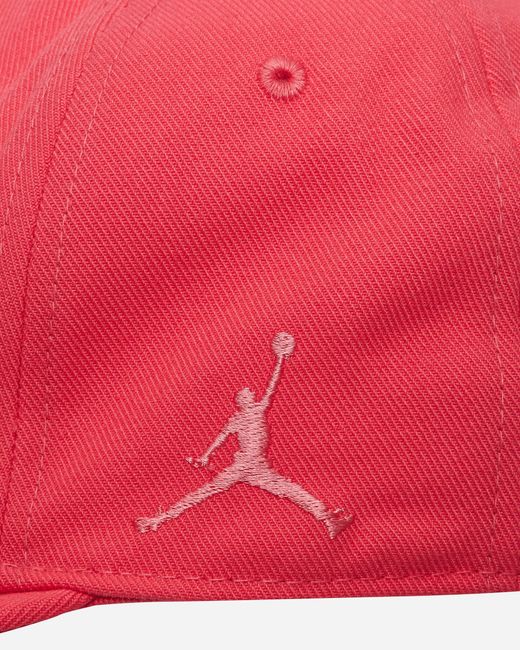 Nike Pink Pro Unstructured Flat Brim Hat Aster for men