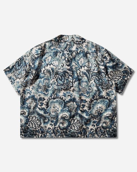 Levi's Blue S Tab Short Sleeve Camp Shirt for men