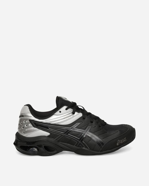 Asics Black Gel-kinetic Fr Sneakers / Pure Silver for men