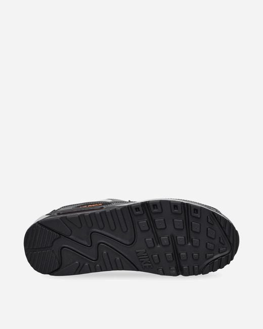 Nike Gray Air Max 90 Premium Cinder Cone Sneakers Smoke Grey / Black for men