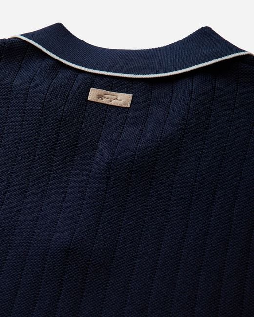 Nike Blue Sport Knit Golf Polo Obsidian for men