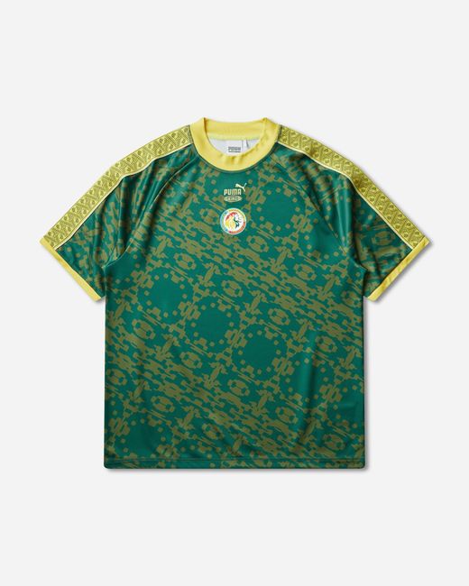 PUMA Green Men S Senegal X Salehe Bembury King Jersey Olive for men