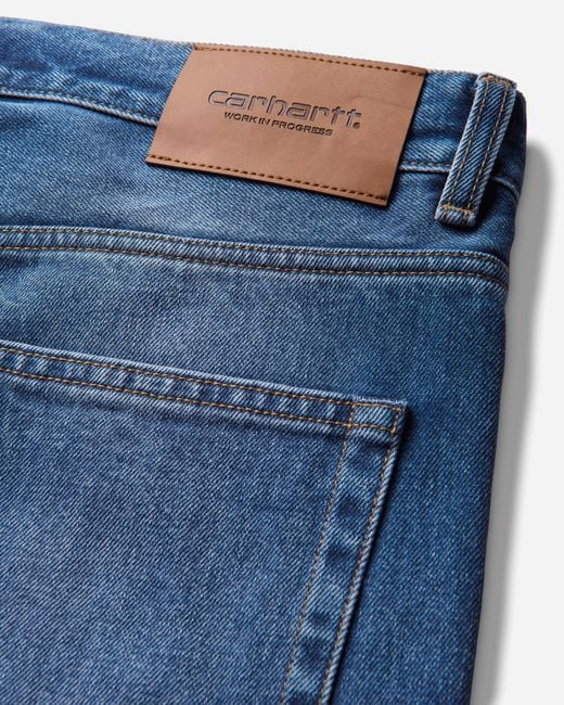 Carhartt Blue S Payson Pants (Marble Used Wash) for men
