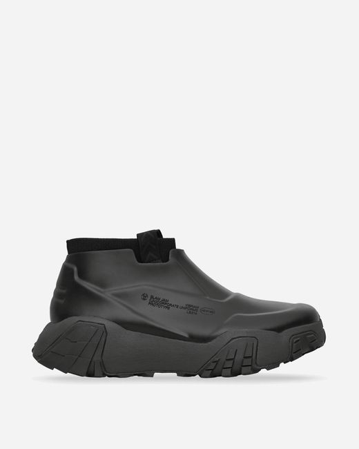SLAM JAM Black Vibram Lb214 Post Sneakers for men