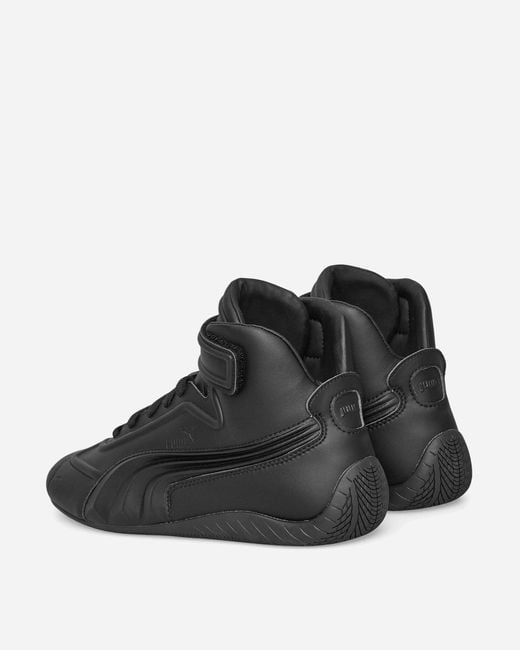 PUMA Black Juun.J Speedcat Mid Sneakers for men