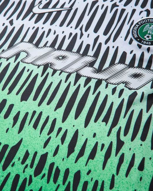 Nike Green Nigeria X Slawn Dri-Fit Academy Pro Football T-Shirt for men