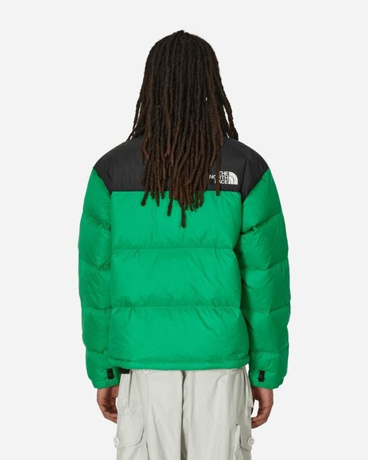 The North Face Green 1996 Retro Nuptse Jacket Optic Emerald for men