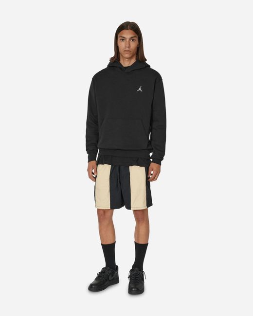 Nike Black Essentials Fleece Hooded Sweatshirt for men