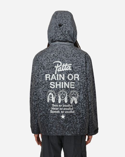 Converse Gray Patta Rain Jacket Gradient for men