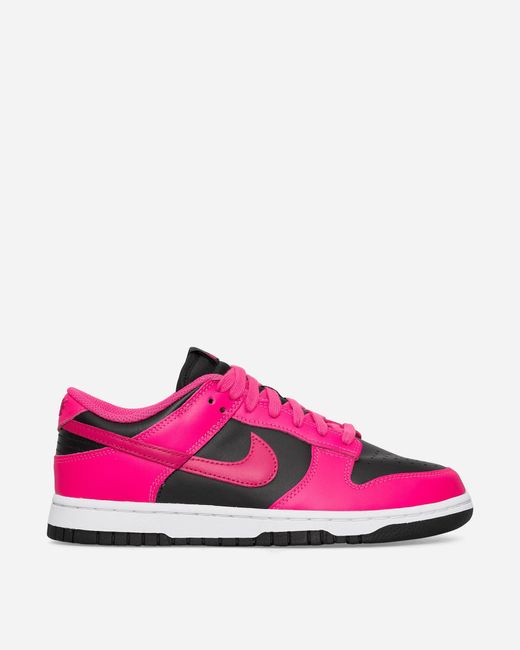 Nike Wmns Dunk Low Sneakers Fierce Pink / Fireberry / Black