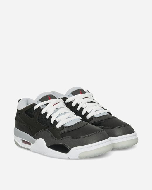 Nike Air Jordan 4 Rm Sneakers Black / Wolf Grey for men