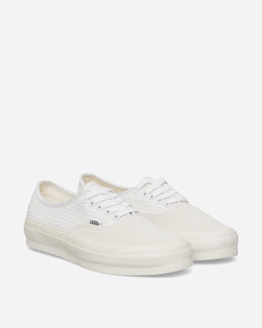 Vans White Premium Authentic 44 Ripstop Sneakers Marshmallow True for men