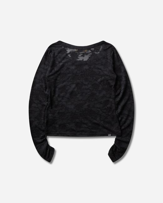 Hysteric Glamour Black S Hysteric Rose Jacquard Baby T-Shirt for men