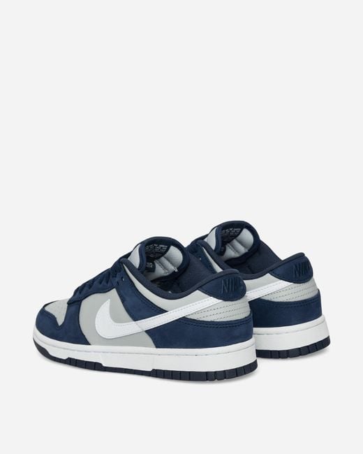Nike Blue Dunk Low Sneakers Obsidian / Light Smoke Grey for men