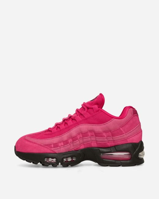 Nike Pink Air Max 95 Sneakers Fireberry for men