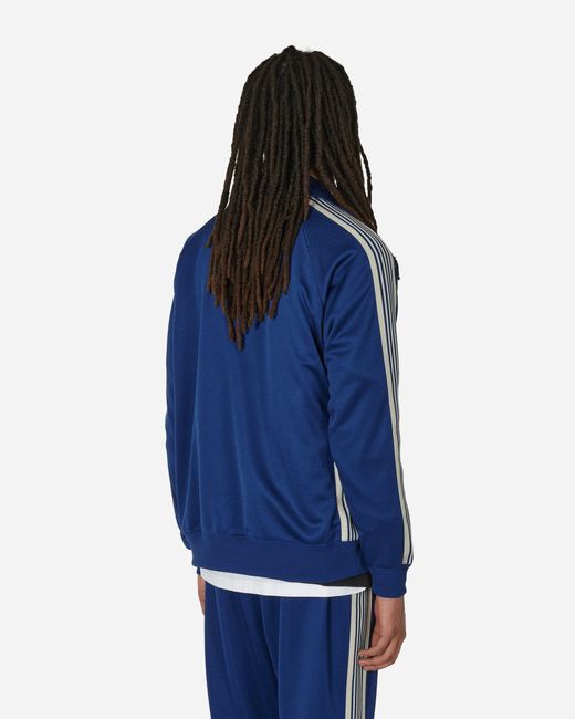 Needles Blue Poly Smooth Track Jacket Royal for men