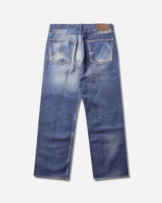 Our Legacy Blue S Third Cut Jeans Azure Print for men