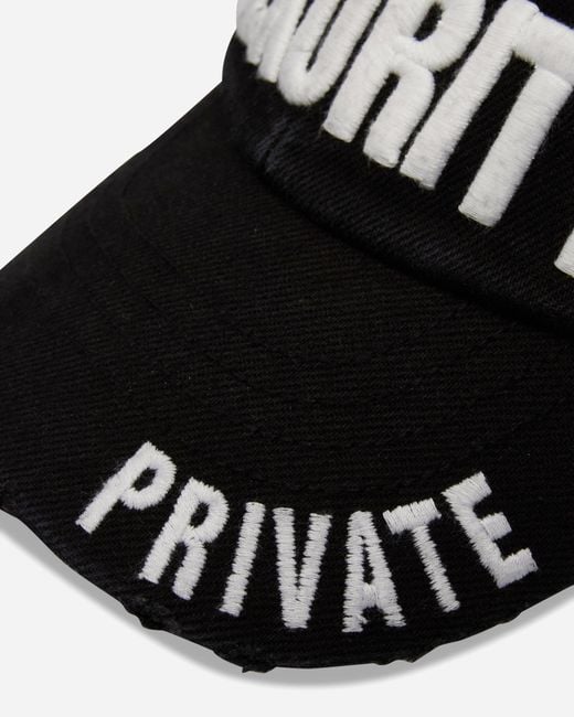 Protocol Index Black Sexurity Cap for men