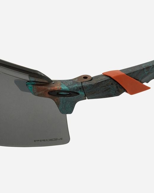 Oakley Gray Encoder Strike Vented Sunglasses Matte Copper / Prizm Black for men