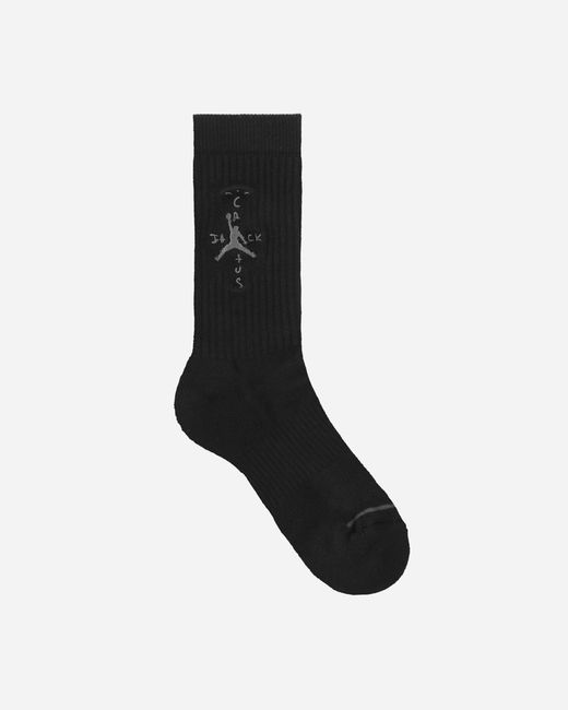 Nike Black Travis Scott Cushioned Crew Socks for men