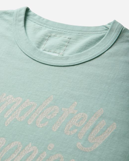 Visvim Green S Jumbo T-Shirt Dmgd Light for men