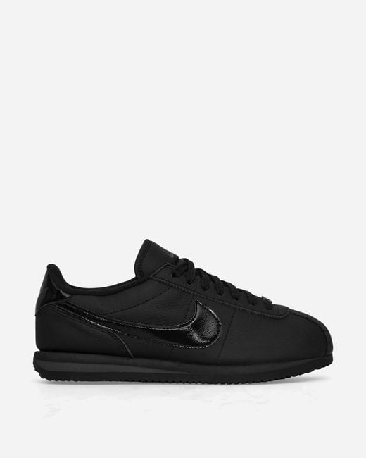 Nike Women S Cortez 23 Premium Sneakers in Black Lyst UK