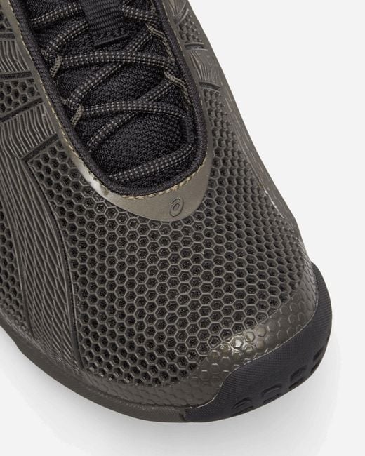 Asics Black Novalis Gel-Teremoa Ii Sneakers Dark Gull for men