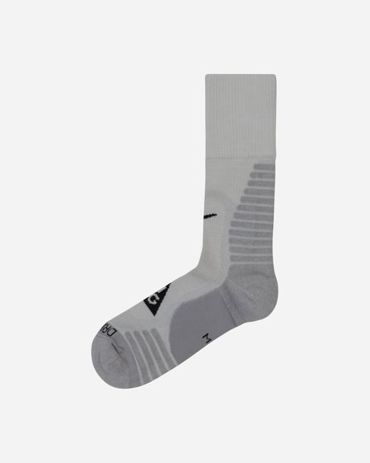 Nike Acg Outdoor Cushioned Crew Socks White / Light Smoke Grey for men