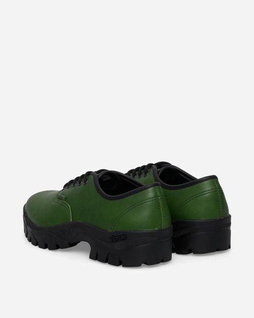 Vans Green Authentic Oxford Sneakers Dark for men