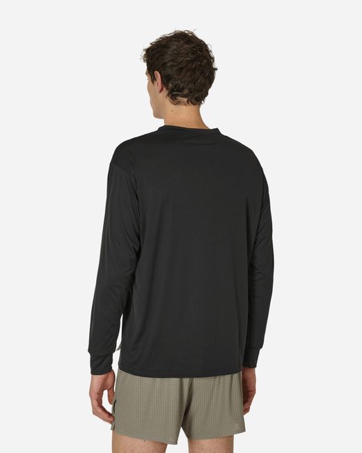 Satisfy Black Auralite Longsleeve T-shirt for men