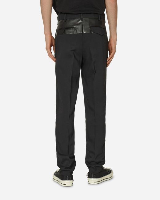 Undercover Black Damaged Trousers for men