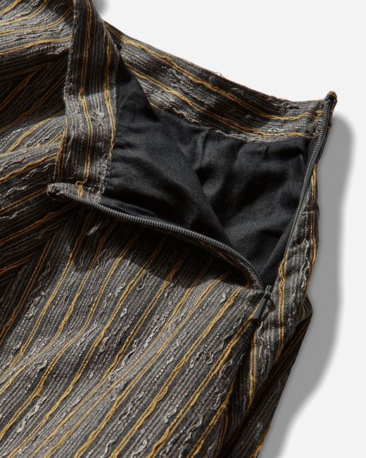 Kiko Kostadinov Multicolor S Evelyn Skirt Charcoal Sunshine
