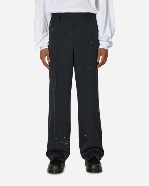 Undercover Black Pleated Pants Dark for men