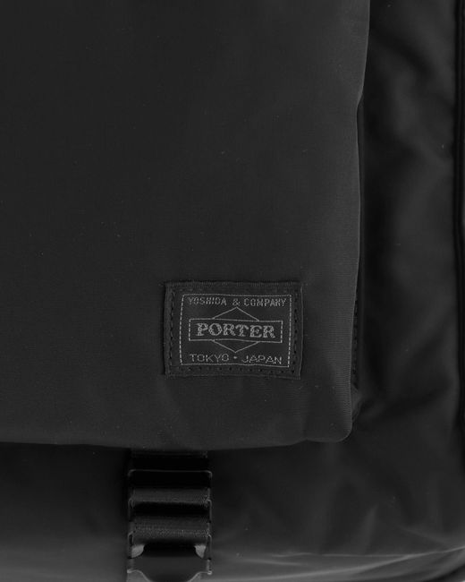 Porter-Yoshida and Co Black Senses Daypack for men
