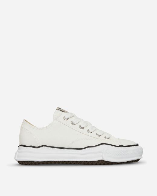 Maison Mihara Yasuhiro White Peterson Og Sole Canvas Low Sneakers for men