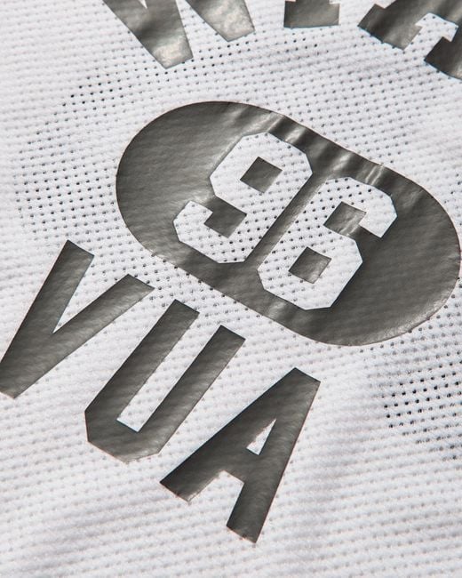 (w)taps White Men S Qb Jersey Top for men