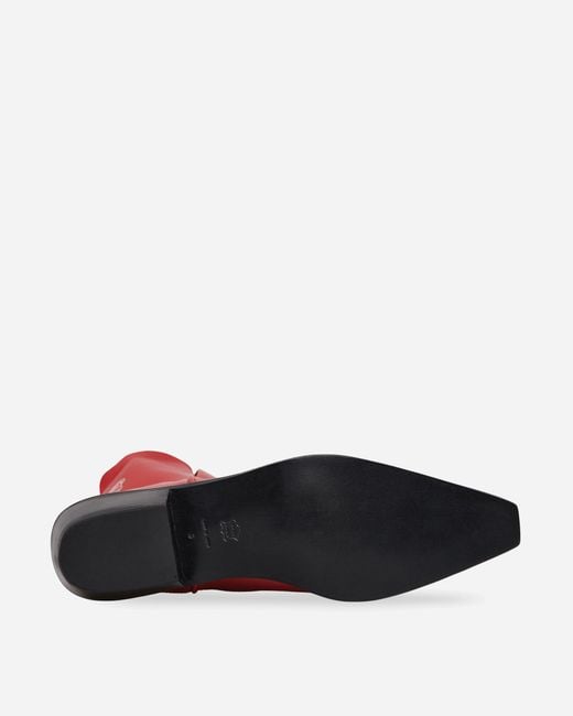 Undercover Red Women S Leather Western Boots