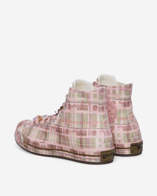 Converse Pink Collina Strada Chuck 70 Sneakers Mellow Rose / Fir Green / Spinach for men