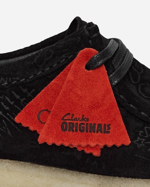 Clarks White Civilist Wallabee Shoes for men
