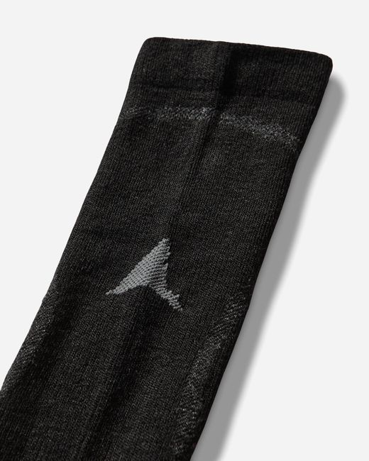 Roa Black Our Legacy Work Shop Merino Knee High Socks Carbon for men