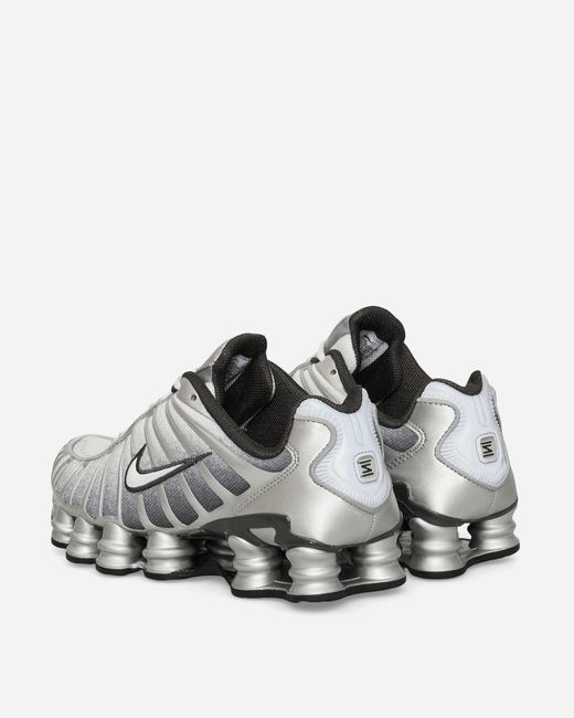 Nike Shox Tl Sneakers Metallic Silver / Wolf Grey in White for Men
