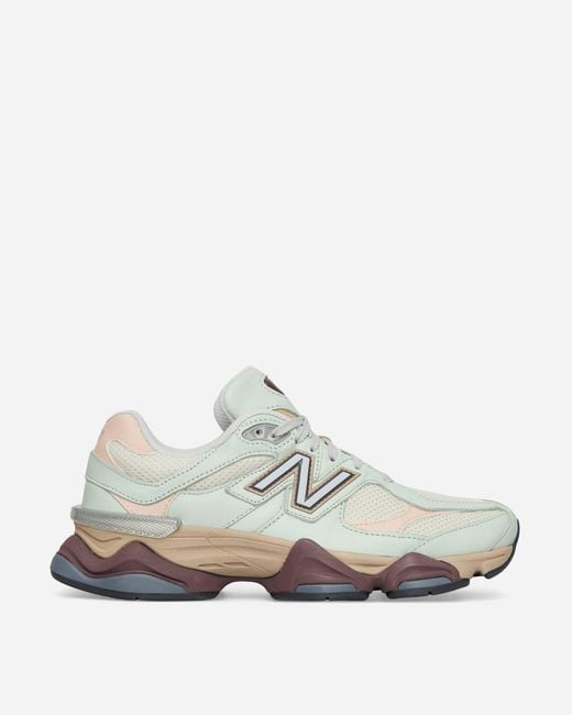 New Balance White 9060 Sneakers Clay Ash for men